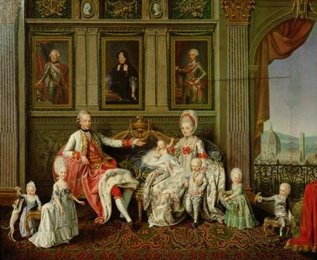 Wenceslaus Werlin GroBherzog Leopold mit seiner Familie Sweden oil painting art